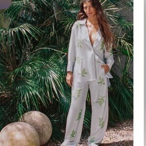 Zara- Beaded Leaf Embroidery Set